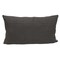 Nassau Collection Geometric Cotton Rectangular Throw Pillow - 26" - Gray